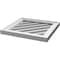 Ekena Millwork Diamond Surface Mount PVC Gable Vent: Non-Functional, w/ 2"W x 1-1/2"P Brickmould Frame, 22"W x 22"H GVPDI22X2202SN - alternate 2